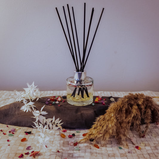 Citrine Crystal Infused Reed Diffusers - Customisable (100ml)