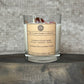 Carnelian Infused crystal candle - Caribbean Berry & Melon Scent (200g)