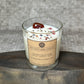 Carnelian Infused crystal candle - Caribbean Berry & Melon Scent (200g)