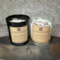 Clear Quartz Infused crystal candle - Lavender & Vanilla Scent (200g)