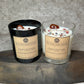 Carnelian Infused crystal candle - Caribbean Berry & Melon Scent (200g)