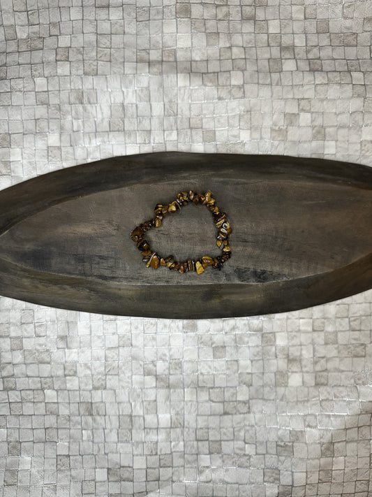 Golden Tigers Eye Chip Bracelet